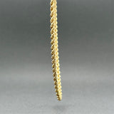 Estate 14K Y Gold 2.34mm 18.5” Rope Chain