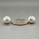 Estate Tiffany & Co. SS 10mm Ball Stud Earrings