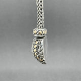 Estate John Hardy SS 18 Snake Drop Necklace