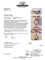 Estate Tiffany & Co. Platinum 0.53ct F/VS1 Diamond Engagement Ring