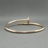 Estate Cartier 18K R Gold Juste En Clou Classic Bracelet