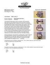 Estate Art Deco Platinum 1.57ctw H-I/VS2-SI1 Diamond Ring