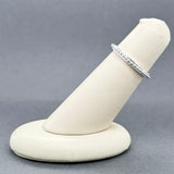 Estate Hidalgo 18K W Gold Beaded Ring