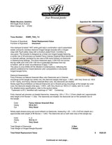 Estate 14K W Gold 2.39ctw Blue-I-J/VS2-I1 Diamond Bangle Bracelet