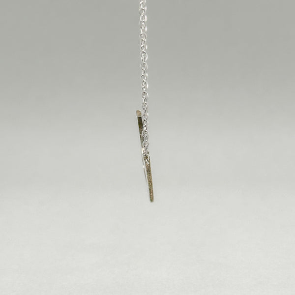 Colgante SS con inicial "R" lateral