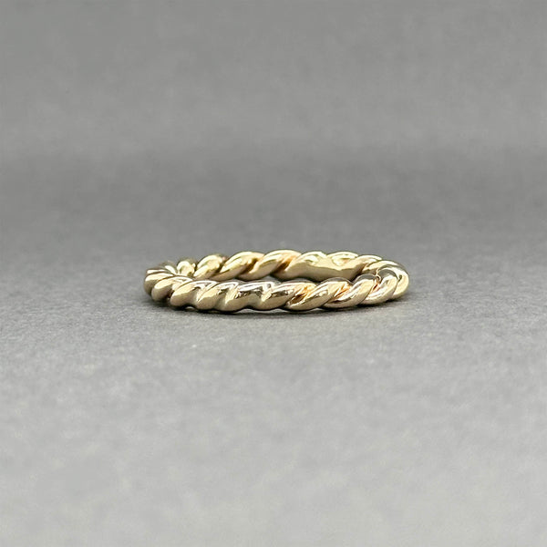 Estate 14K Y Gold 2.72mm Twisted Ring