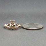 Estate 10K Y Gold Claddagh Ring