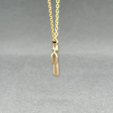Estate 14K Y Gold Cross Pendant