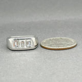 Estate Platinum 2.25ctw I/VS2 Diamond Three Stone Ring