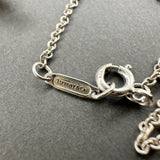 Estate Tiffany & Co. SS 18 Cross Pendant