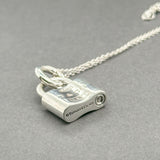 Estate Tiffany & Co. SS 1837 Padlock Pendant