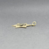 Estate 14K Y Gold Chai Star of David Pendant