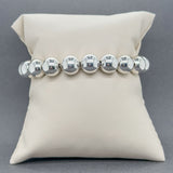 Estate Tiffany & Co. SS Hardwear Beaded Bracelet
