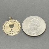 Estate 14K Y Gold Communion Charm