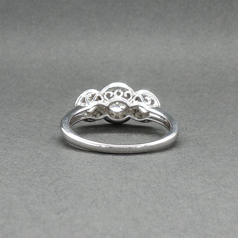 Estate Sonia B. 14K W Gold 1.00ctw Diamond Ring