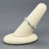 Estate 18K W Gold 0.65ctw H-I/SI1-2 Diamond Eternity Ring