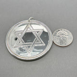 Estate SS Star of David 25th Israel Anniversary Ornament