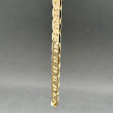 Estate 14K Y Gold 5.12mm 24” Anchor Chain