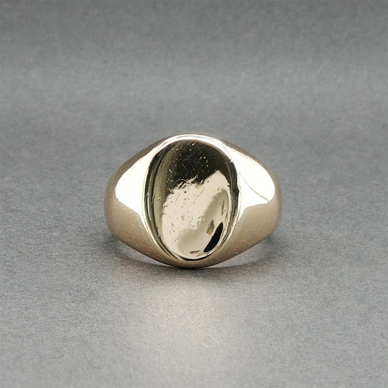 Estate 14K Y Gold Signet Ring