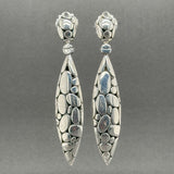 Estate John Hardy SS Kali Marquis Drop Earrings