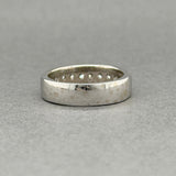 Estate 10K W Gold 0.40ctw I-J/I1-2 Diamond Anniversary Ring