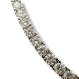 14K W Gold 5.00ctw G/VS2 Lab Created Diamond Tennis Bracelet