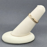 Estate 14K Y Gold 3.92mm Milgrain Ring