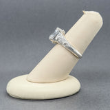 Estate Judith Ripka SS CZ Ring