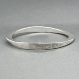 Estate SS Hammered Norway Bangle Bracelet