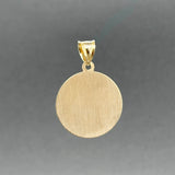 Estate 14K Y Gold Saint Francis Charm