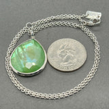 Estate Ippolita SS Mother of Pearl Doublet Rock Candy Pendant
