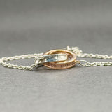 Estate Tiffany & Co. SS 1837 Interlocking Circle Bracelet