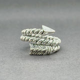 Estate Jai SS Arrow Crossover Ring