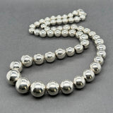 Estate Tiffany & Co. SS Graduated Hardwear Necklace