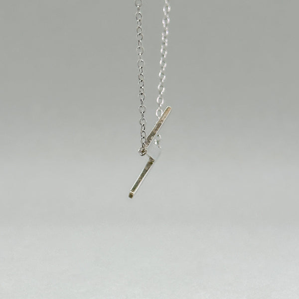 Colgante SS con inicial "Z" lateral