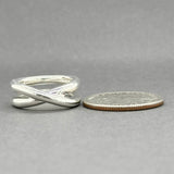 Estate Tiffany & Co. SS Le Cercle Crossover Ring