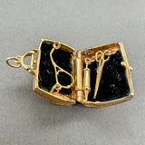 Estate 14K Y Gold Doctors Bag Pendant
