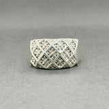Estate Michael Dawkins SS Lattice Ring