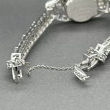 Estate Hamilton Platinum 10.10ctw Diamond Women’s Manual Watch