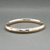 Estate 14K Y Gold Baby Bangle Bracelet