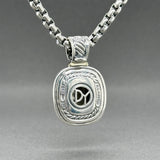 Estate David Yurman SS 14 Albion Enhancer Pendant