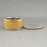 Estate Charriol STST & 18 Ring