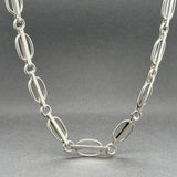 Estate SS 8.1mm 28.25” Fancy Bar Link Chain