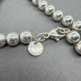 Estate Tiffany & Co. SS Graduated Beaded Necklace