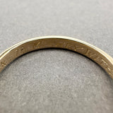 Estate 14K Y Gold 2.19mm Milgrain Ring