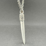 Estate SS Claw Pendant
