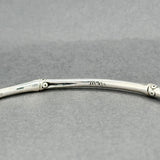 Estate John Hardy SS Bamboo Bangle Bracelet