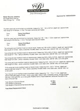 Estate Roberto Coin 18K W Gold 15.13ctw Onyx & Diamond Earrings