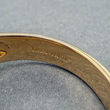 Estate Tiffany & Co. 18K Y Gold 0.42ct Sapphire Ring
