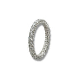14K W Gold 1.64ctw E-F/VS1 Lab Created Diamond Eternity Band
